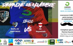 DIMANCHE 23 NOVEMBRE, 15h