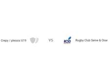 Crepy/plessis U19 VS Rugby Club Seine & Oise