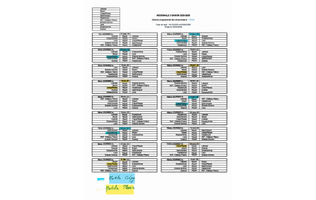 Régionale 3 Saison 2025-2026