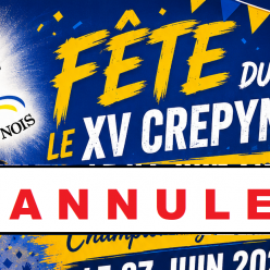 Fête du CLUB - 27 juin 2026 - ANNULEE
